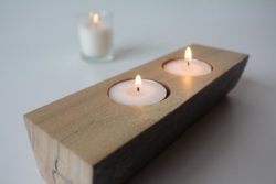 2 - 15 candle holder
