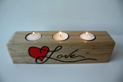 2 - 2 candle holder