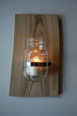 2 - 3 wall sconce with candle