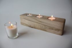 3 - 14 candle holder