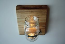 3 - 4 wall sconce with candle