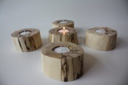 4 - 3 candle holder
