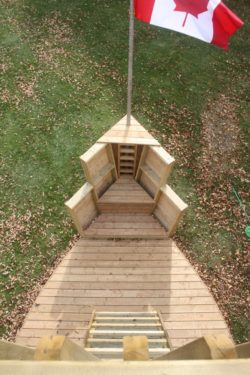 4 custom childrens play structure