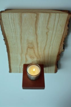 5 - 1 wall sconce with candle
