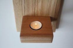 5 - 2 wall sconce with candle