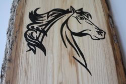 5 - 4 horse hand painted