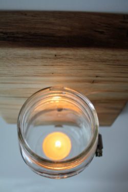 5 - 4 wall sconce with candle