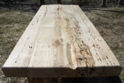 5 pine and maple bench small