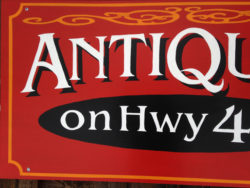 Antiques on 48 Sign 4