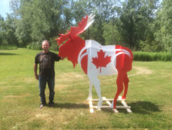 Canada Flag Moose 2 - 3