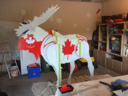 Canada Flag Moose 3 - 3