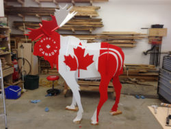 Canada Flag Moose 4