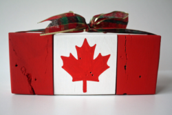 Canada Flag Present 3