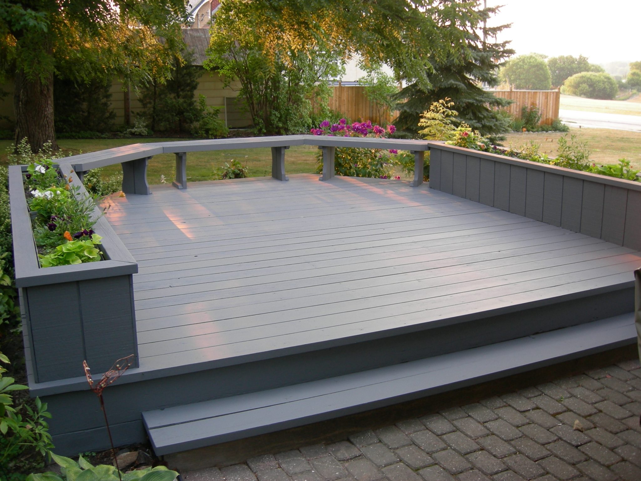 Deck Repair & Stain - After - 1