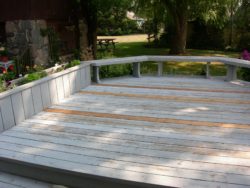 Deck Repair & Stain - Before - 1