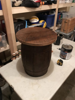 Barrel Side Table 2