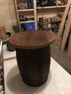 Barrel Side Table 3