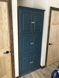 Cabinet - Pine Mineral Blue 2