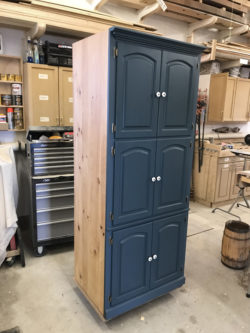 Cabinet - Pine Mineral Blue 5