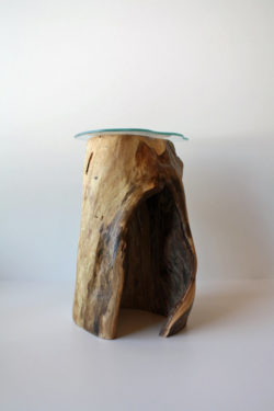 Hollow Log Side Table 1 - 2
