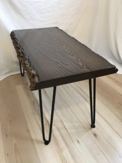 Table - Coffee Ash with Hairpin Legs 4