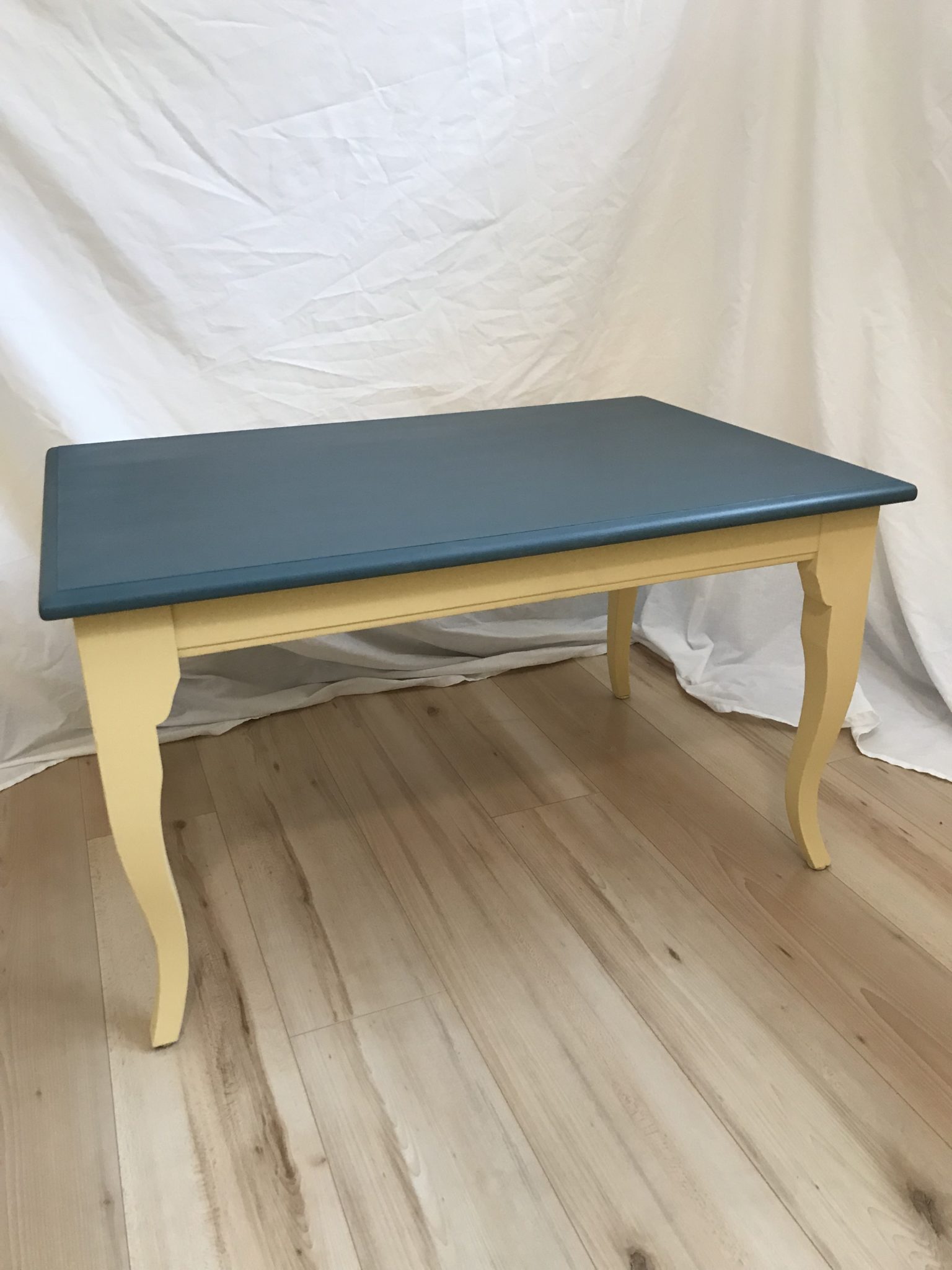 Table - Coffee Repurposed Mineral Blue 1