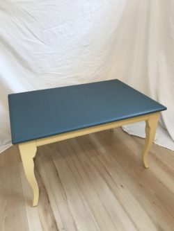 Table - Coffee Repurposed Mineral Blue 2