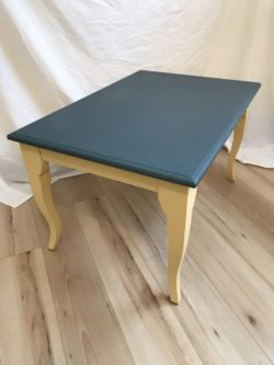Table - Coffee Repurposed Mineral Blue 4