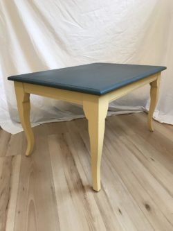 Table - Coffee Repurposed Mineral Blue 5