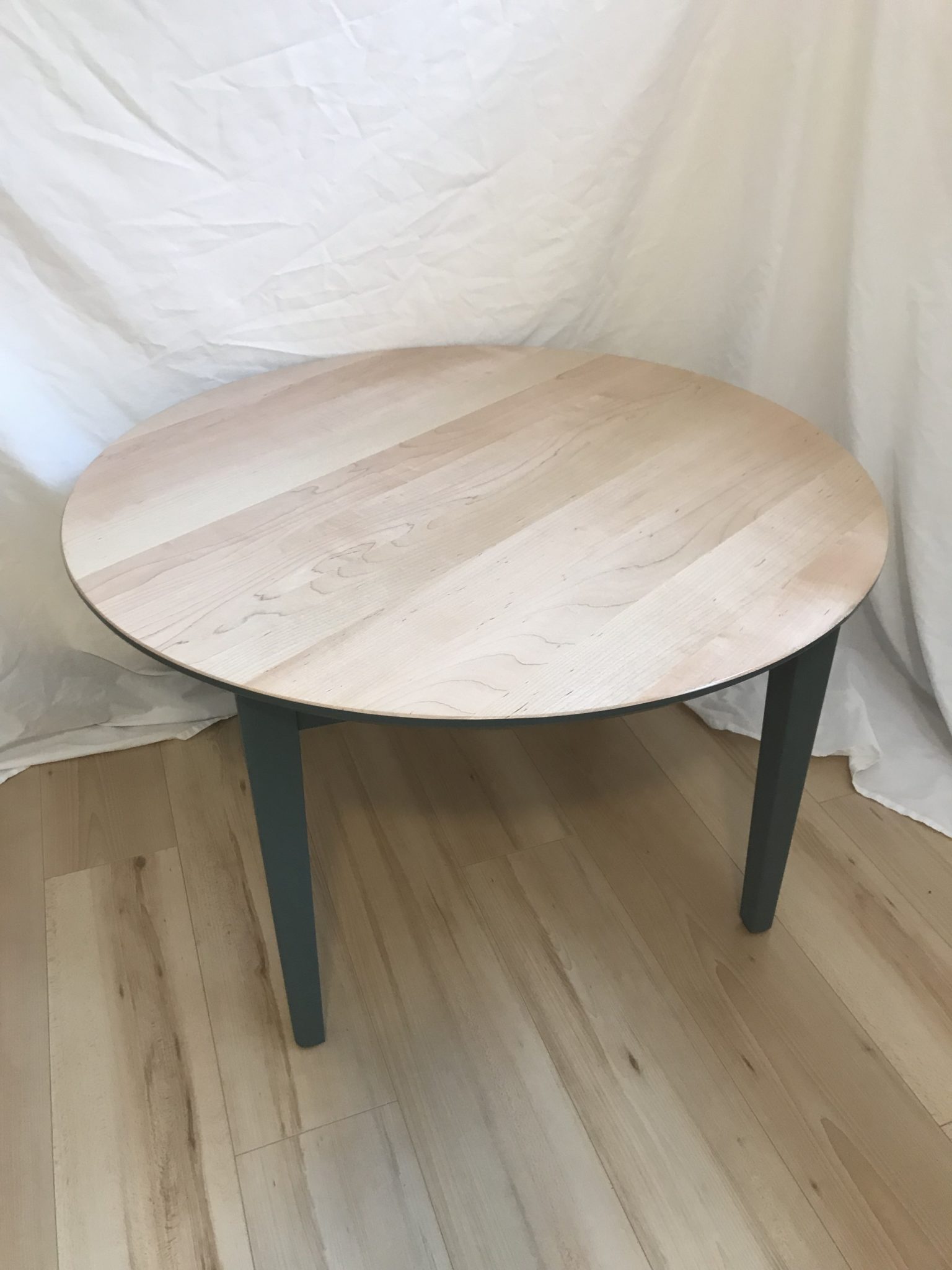 Table - Maple Round Repurposed 1