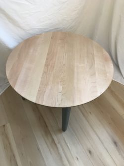 Table - Maple Round Repurposed 5