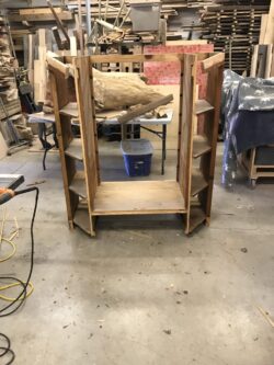 Cedar Entry Bench - Repurposed Project 5