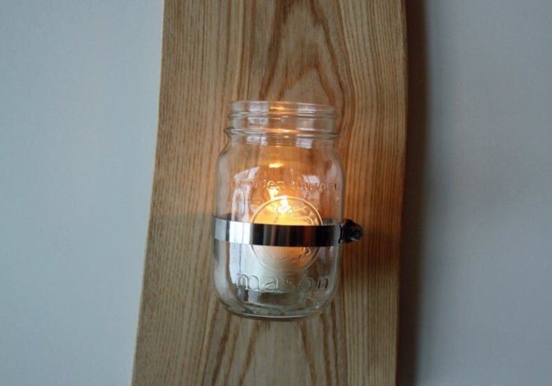 1 - 3 wall sconce with candle