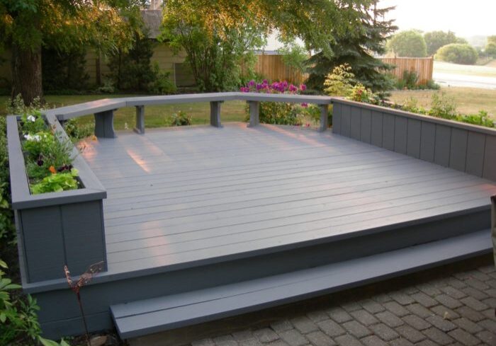 Deck Repair & Stain - After - 1