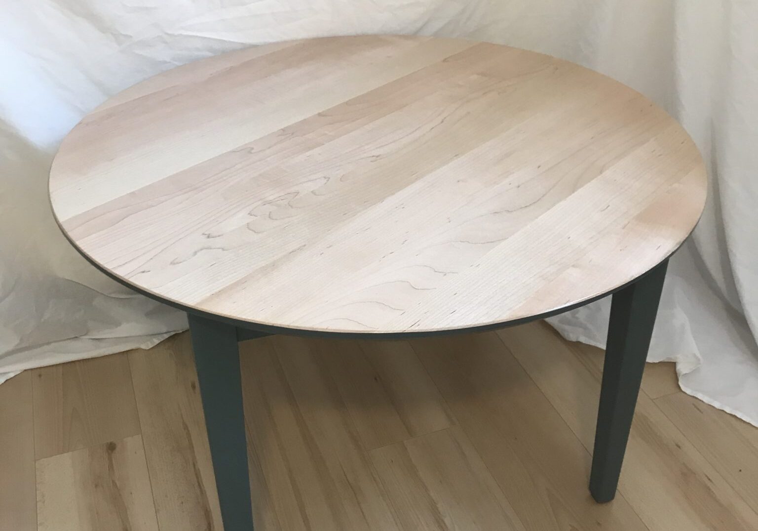 Table - Maple Round Repurposed 1